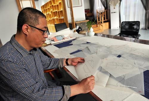 全套“7501毛瓷”器型设计图在景德镇重现