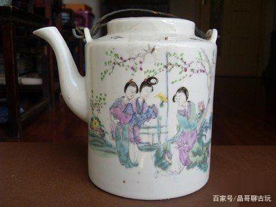 民国时期的“桃花美人”系列瓷器